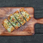 Garlic And Cheese Focaccia Siciliana Con Aglio Formaggio