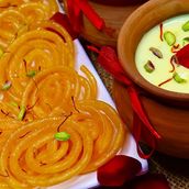 Mango Rabri With Jalebi
