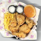 6 Pieces Broasted Chicken