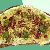 Avo Labneh Toast 