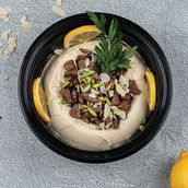 Hummus With Meat