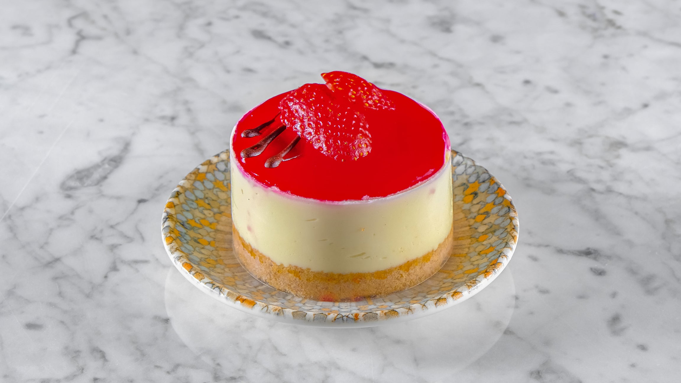 Strawberry Glazed Cheesecake