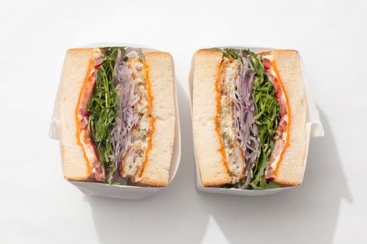 Special - Fish Finger Sando