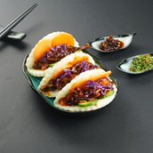 Slow-Braised Spiced Lamb Bao