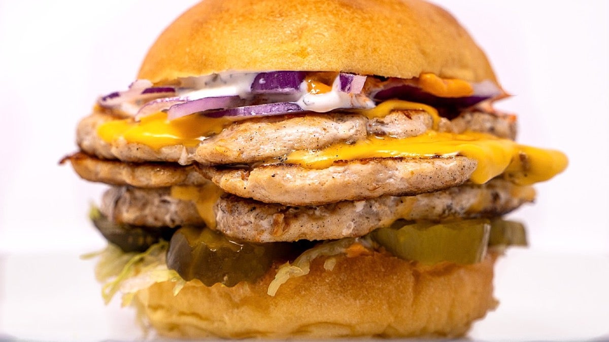 Chicken Smash Burger