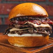Philly Cheese Steak Burgers