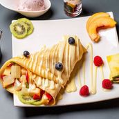 Fruit Crepe