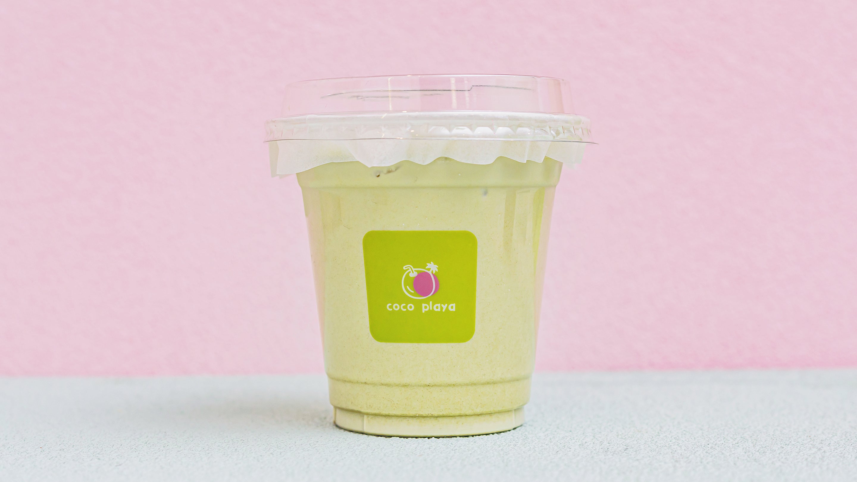 Iced White Chocolate&Matcha Coco Latte