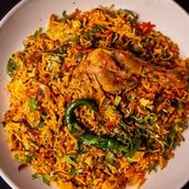 Chicken biryani