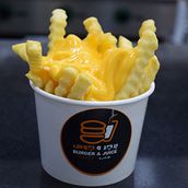 Krinkle cheese Fries