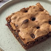 Brownie With Cherry