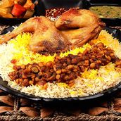 Chicken Majbous Platter