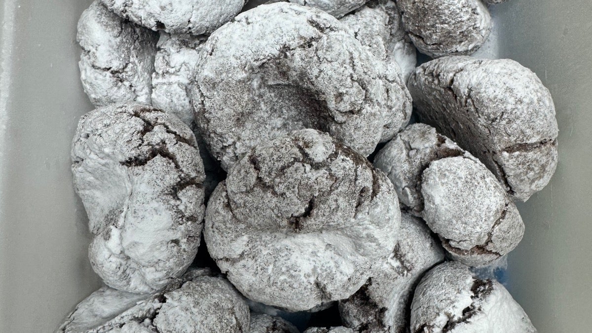 Chocolate and orange  soft Amaretti biscuits