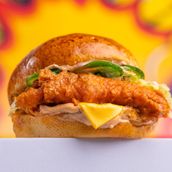 Mexican Chicken Burger