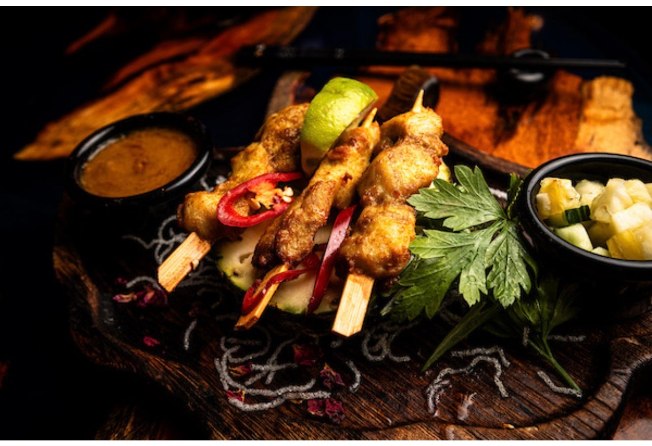 Malaysian Satay Chicken 串沙爹雞