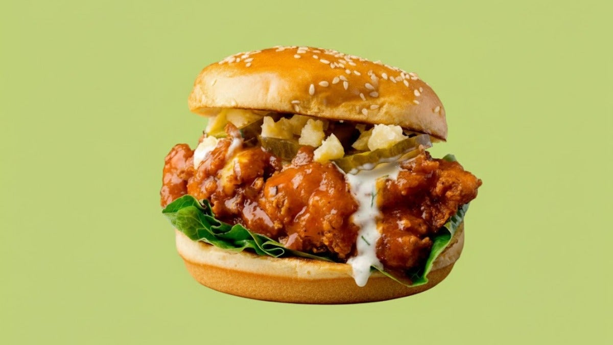 Buffalo Chicken Burger