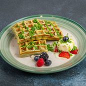 Green Envy Waffle
