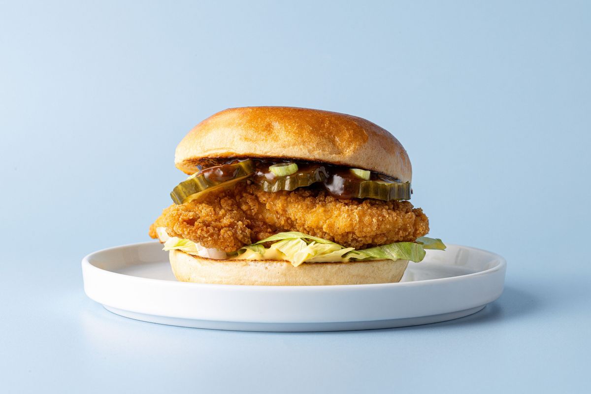 KBBQ Chicken Burger