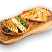 Omelette with Cheese Slice Bread