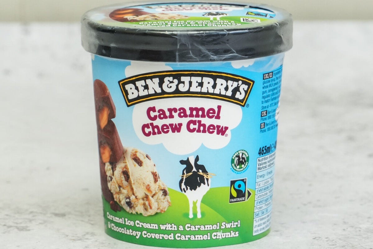 Caramel Chew Chew Ice Cream