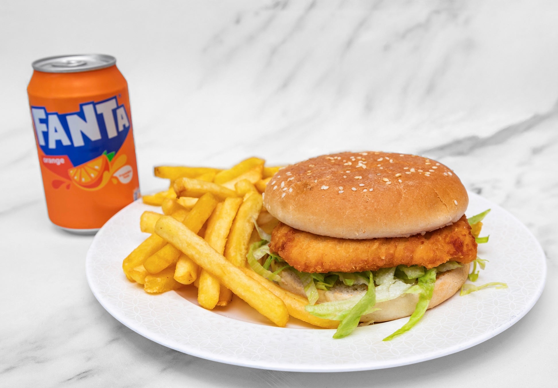 Chicken FiLLeT Burger MeaL
