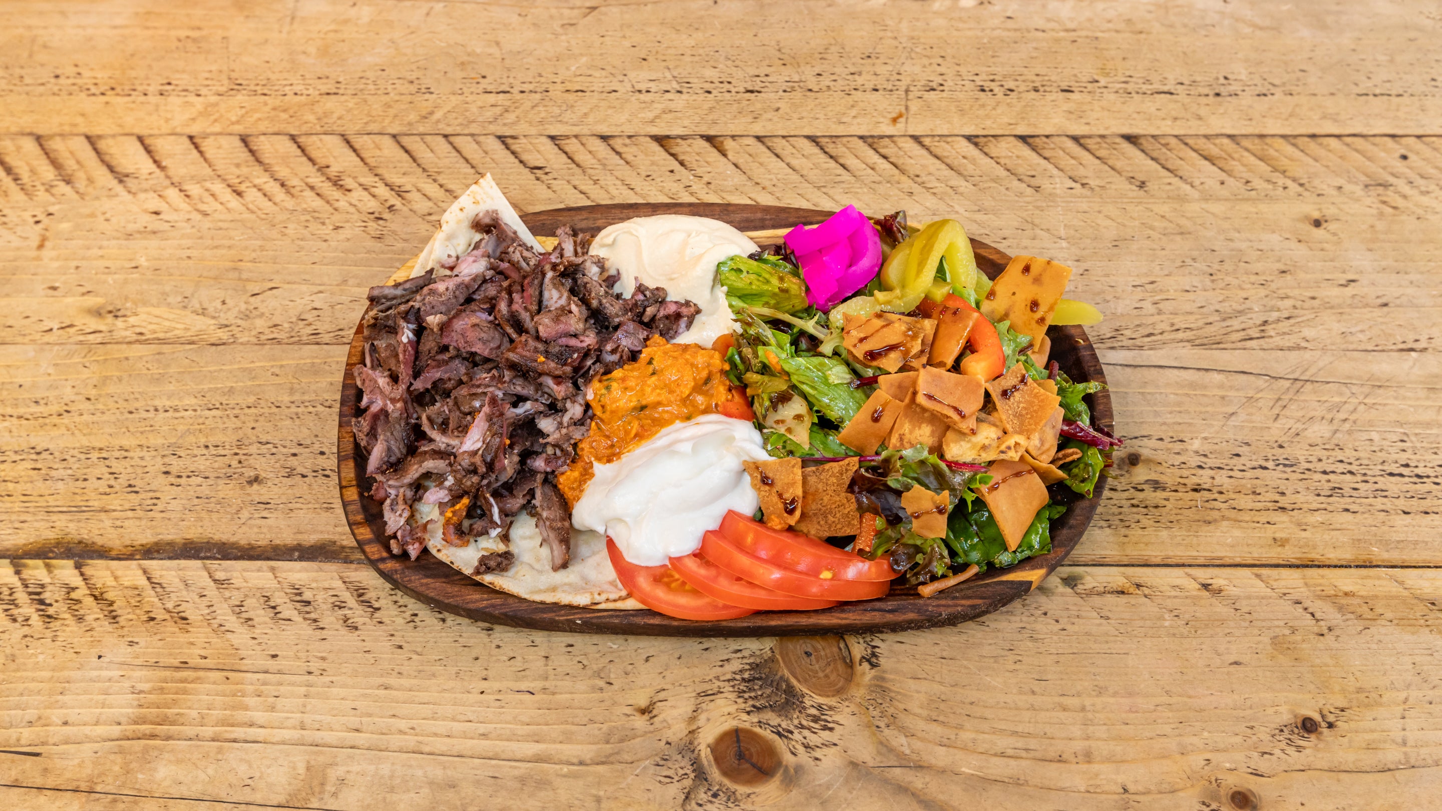 Lamb Fattoush Bowl