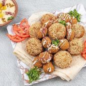 Falafel Plate With Humous