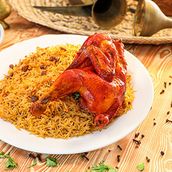  Madhbi Chicken With Bukhari Rice