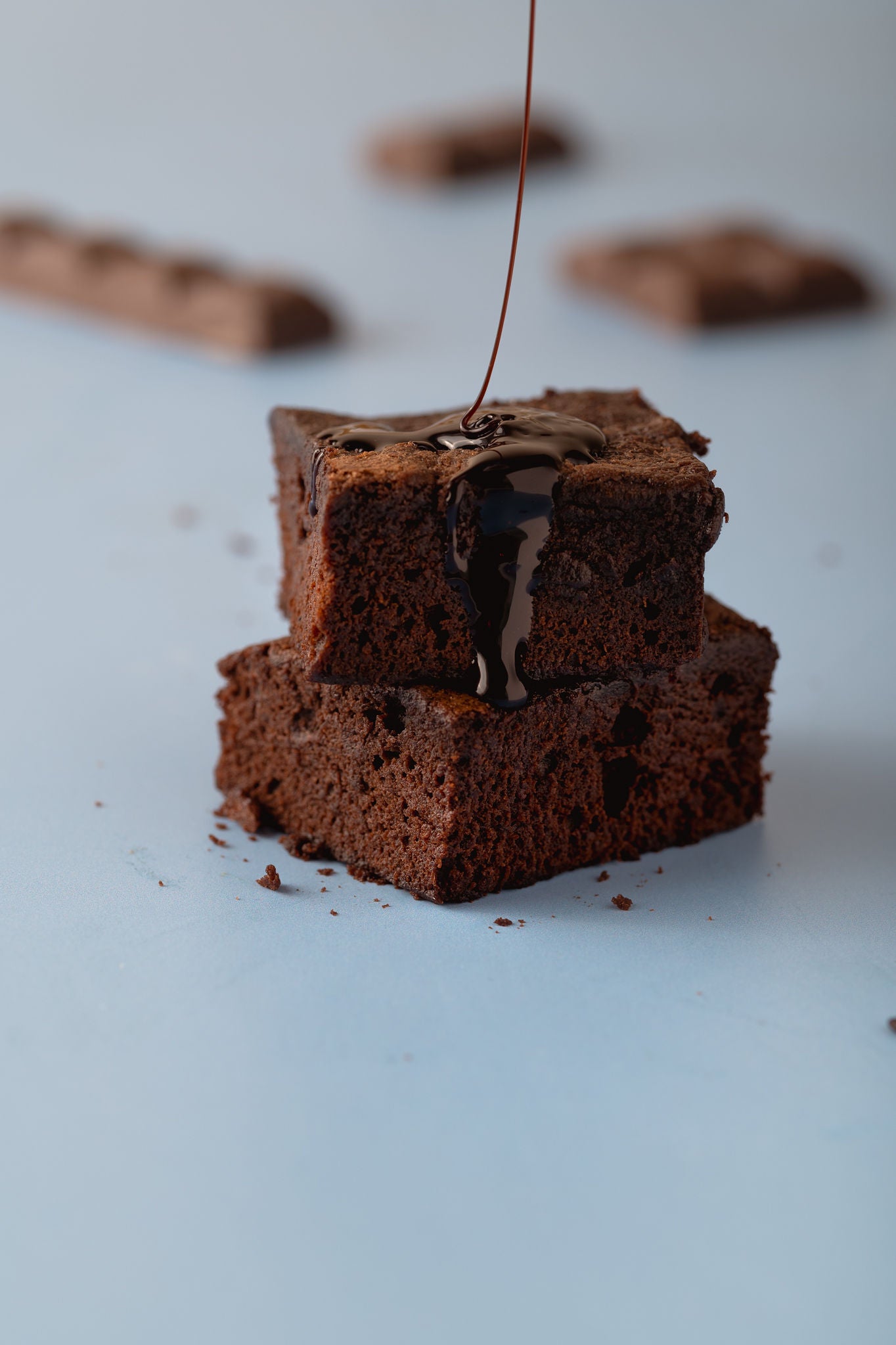 Chocolate Brownie Slice (Served with a side of your choice)