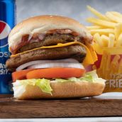 Go beef burger combo
