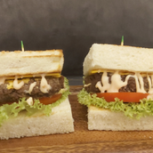 Mini Toasted Beef Burger