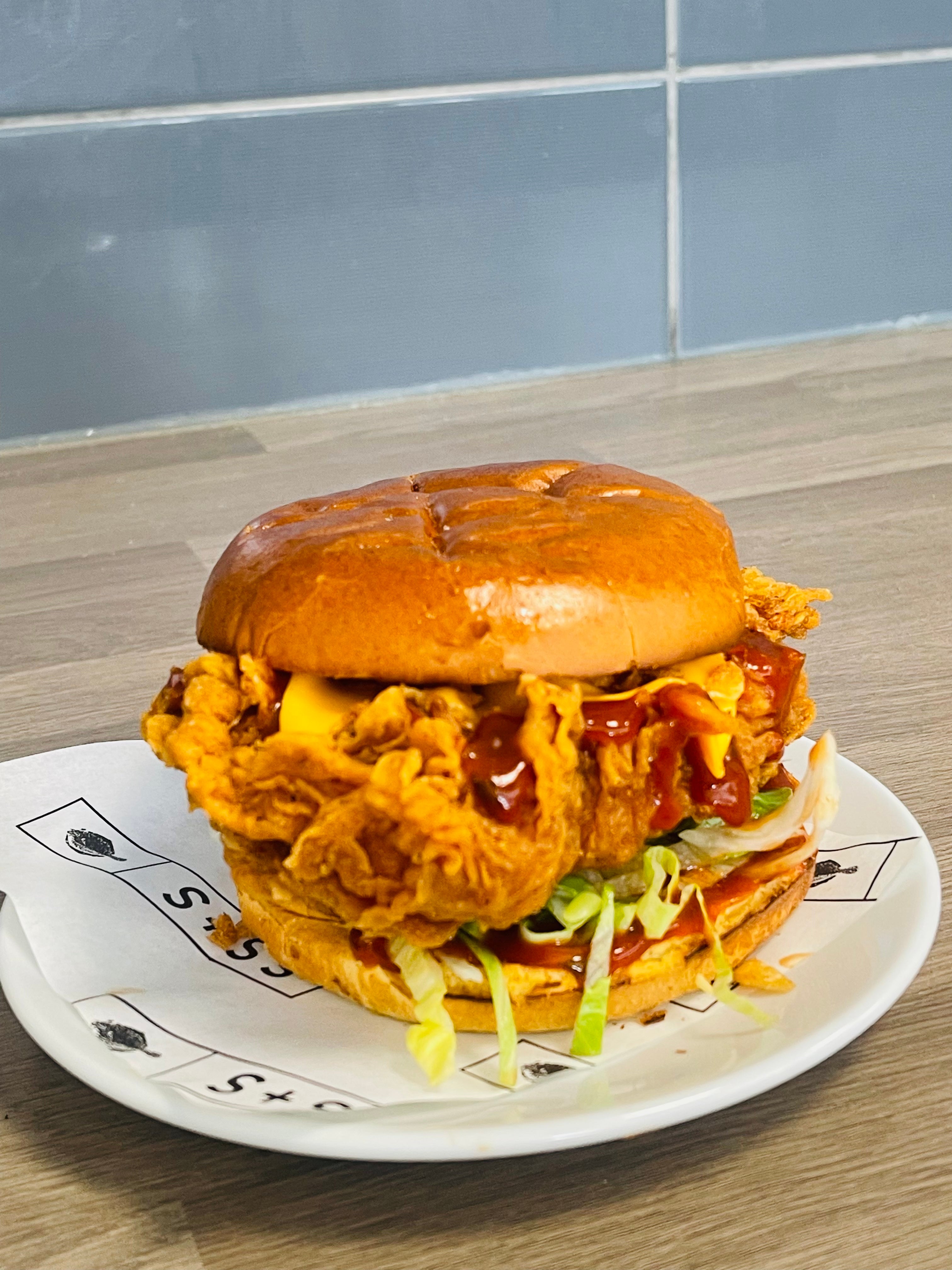 Buffalo Chicken Burger