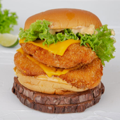 Double Chicken Burger 