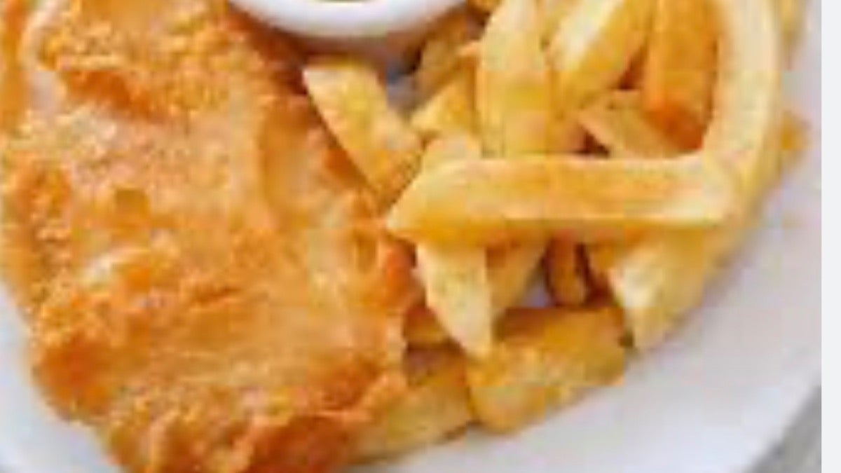 Large Cod and chips Special