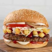 Lebanese Burger.