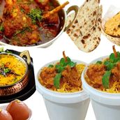 Hyderabab Mutton Biryani With Mutton Curry Family Pack