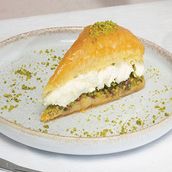Baklava with Ice Cream