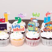 School cupcakes 1