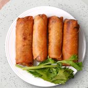 Vegetable Spring Roll 4 Pcs