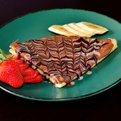 Crepe Mixed Fruits And Nutella