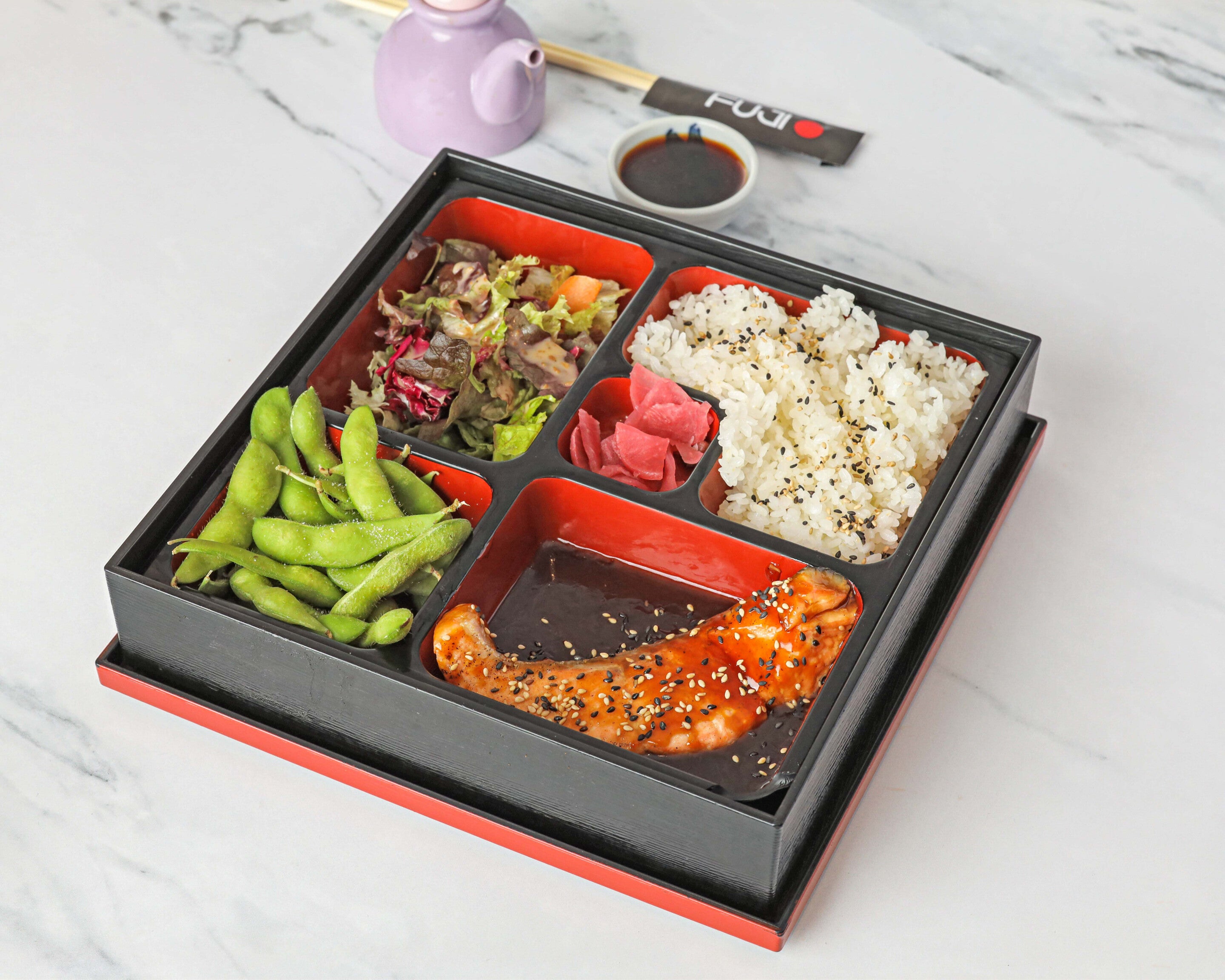 Salmon Bento