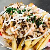 Loaded Fries Shawarma