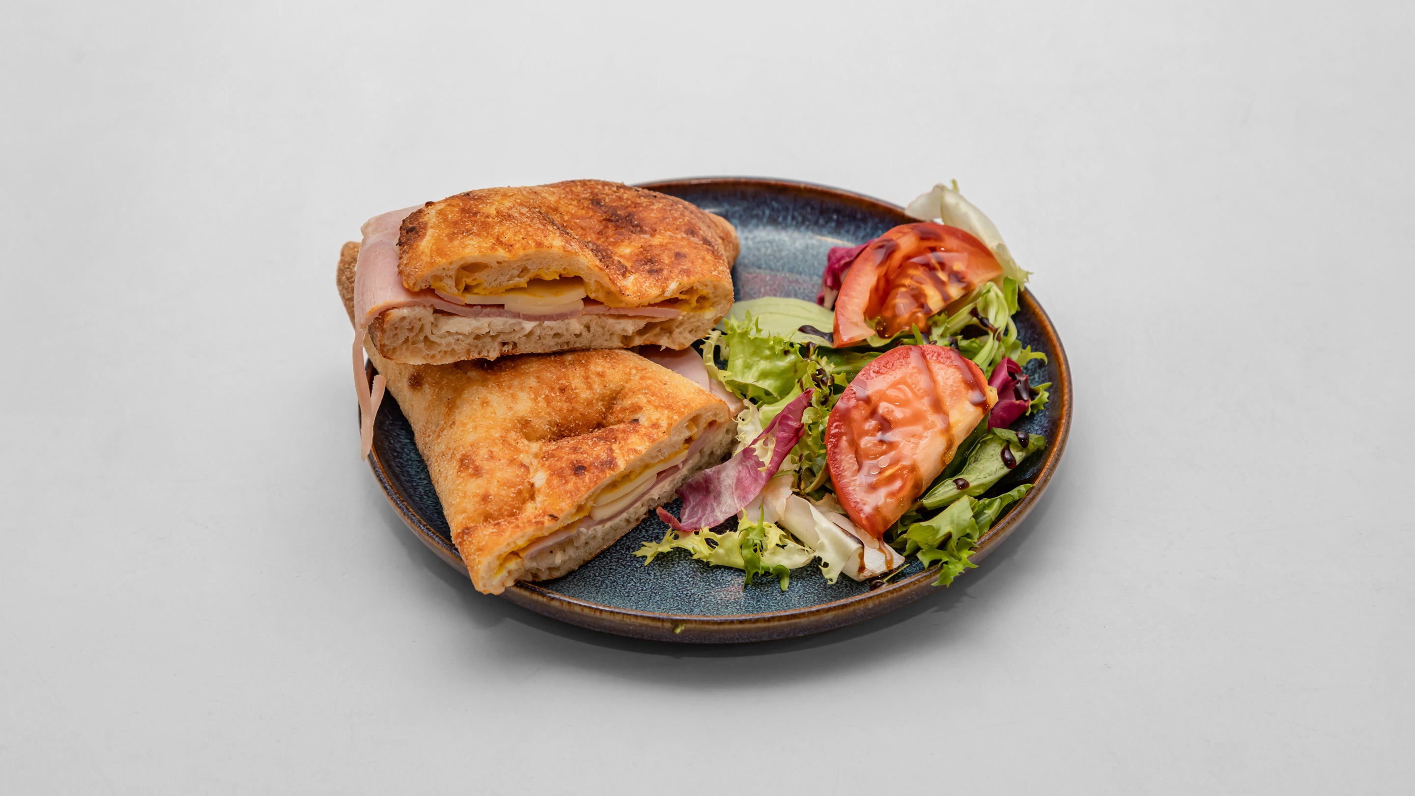 Ham & Mozzarella Panuozzo sandwich