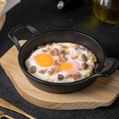 Egg with awarma