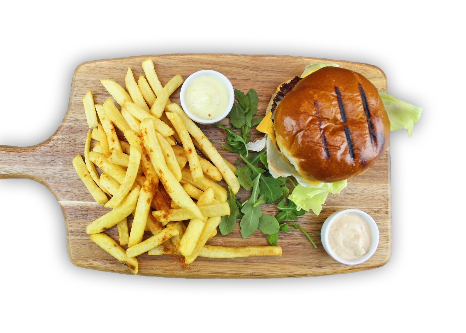 Single Beef Burger Meal