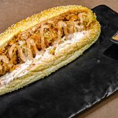 Flaming Crispy Chicken Sandwich