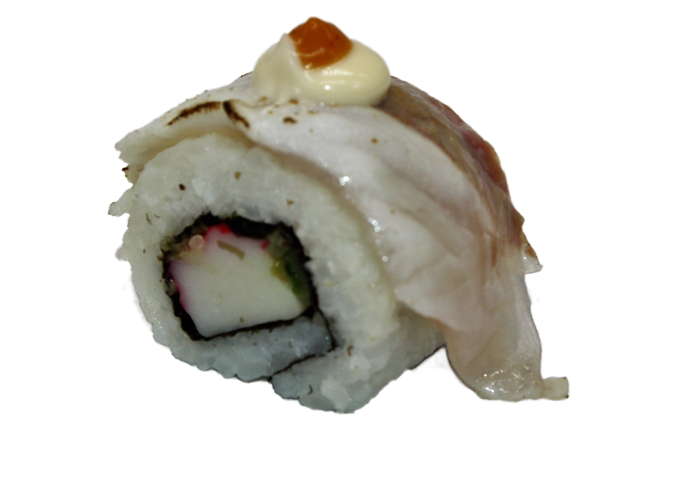 Flamed Seabass Roll 4pcs