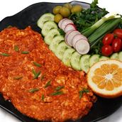 Omelette With Hot Bread