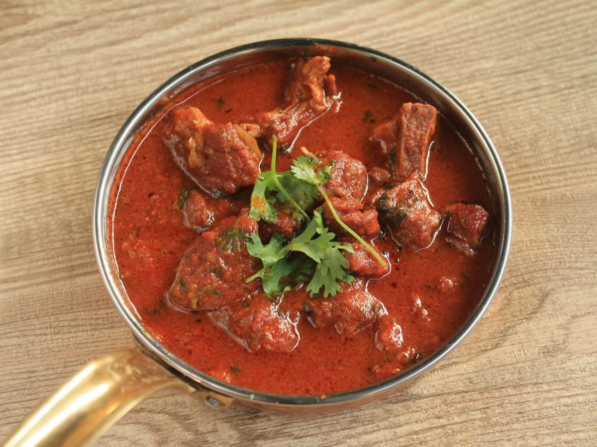 Dish of 80's Lamb Rogan Josh