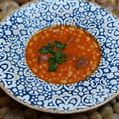 White Beans -Clay Pot Cooking
